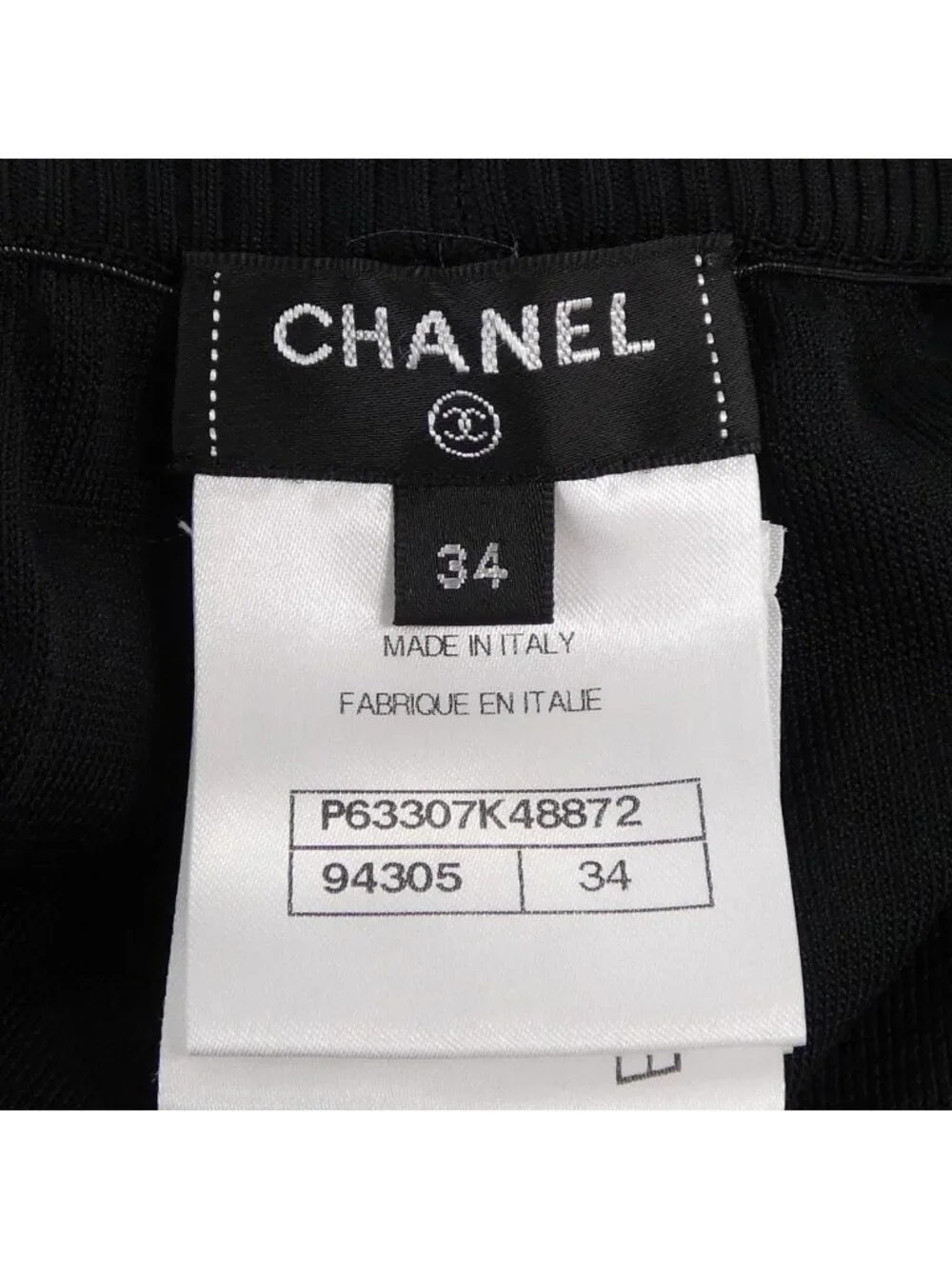 Chanel 20P Pants Black